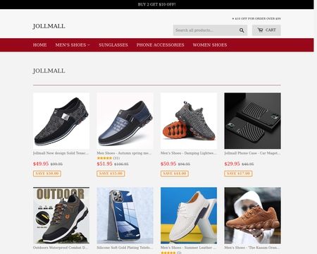 website thubmnail of Jollmall