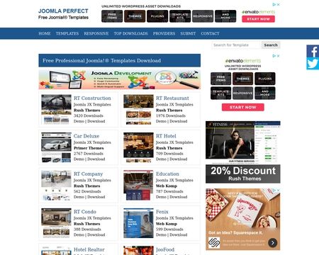 website thubmnail of JoomlaPerfect