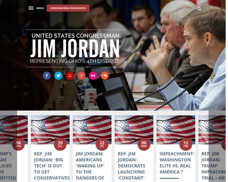 website thubmnail of Jim Jordan