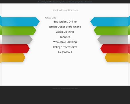 website thubmnail of Jordan11fanatics