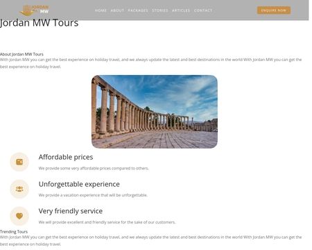 website thubmnail of Jordanmw