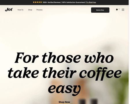 website thubmnail of Jot