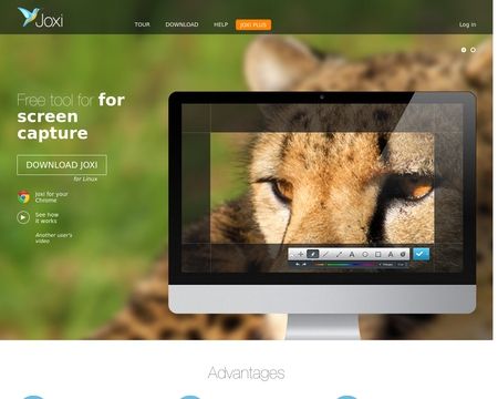 website thubmnail of Joxi