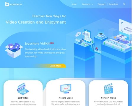 website thubmnail of Joyoshare