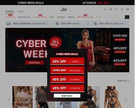 website thubmnail of Joy Shoetique