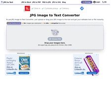 Thumbnail of Jpgtotext.com