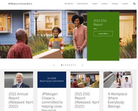 website thubmnail of J.P. Morgan Chase