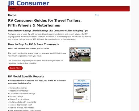 website thubmnail of JRConsumer