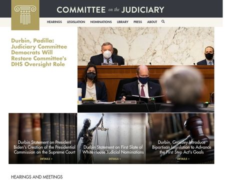 website thubmnail of Committee on the Judiciary