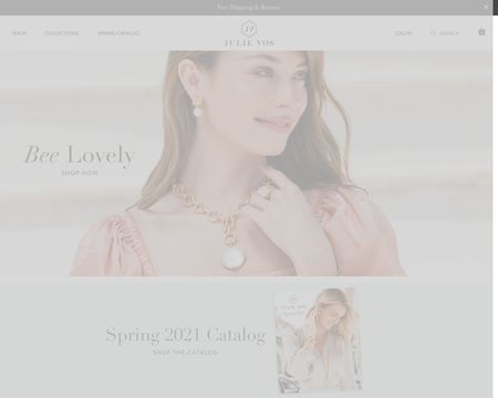 website thubmnail of Julie Vos