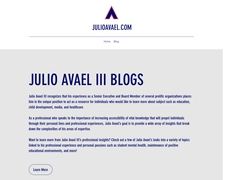 Thumbnail of Julioavael.com