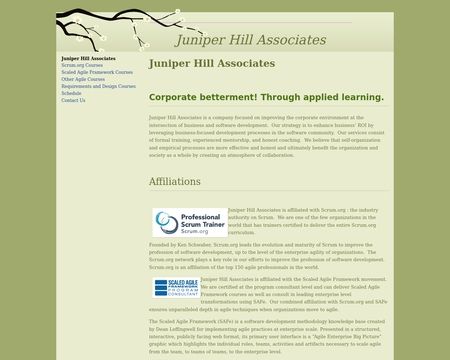 website thubmnail of Juniperhillassociates