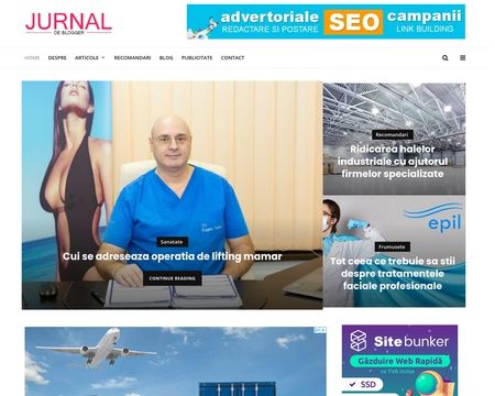 website thubmnail of Jurnaldeblogger.ro
