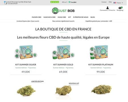 website thubmnail of Justbob