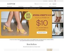 justfab first pair 10 dollars