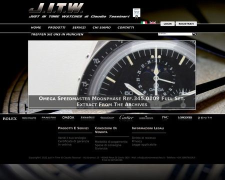 website thubmnail of Justintimewatches.it