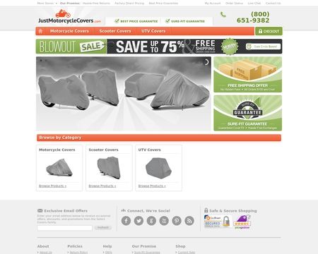 website thubmnail of JustMotorcycleCovers