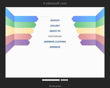 website thubmnail of K-Idol Stuff