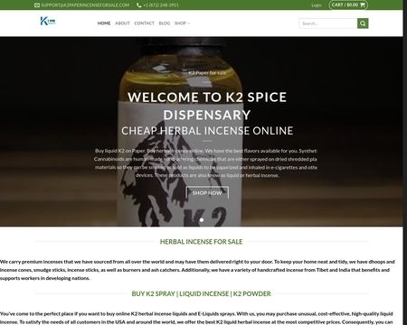 website thubmnail of K2 Spice Dispensary