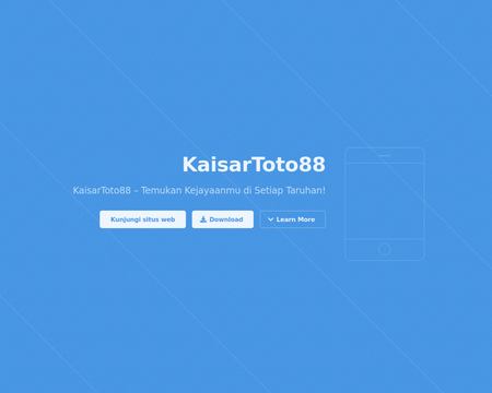 website thubmnail of Kaisartoto88.xyz