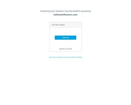 website thubmnail of Kalkstenfinance