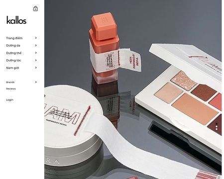 website thubmnail of Kallos.vn