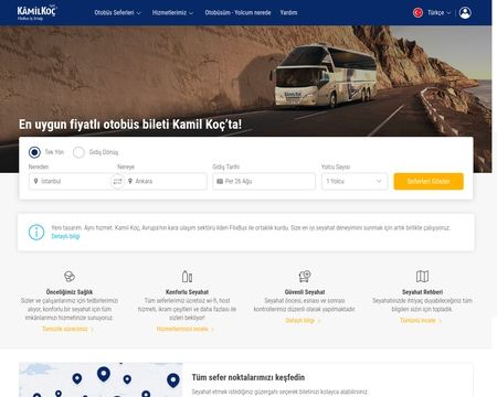 website thubmnail of KamilKoc.com.tr