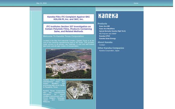 Thumbnail of Kaneka Texas Corporation