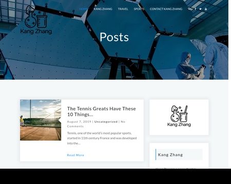 website thubmnail of Kang Zhang