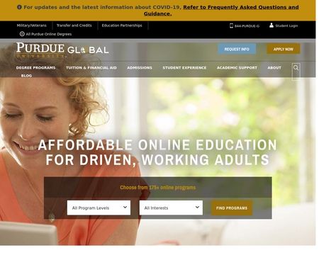 website thubmnail of Kaplan.edu