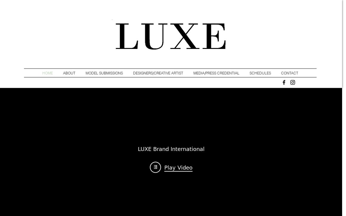 website thubmnail of LUXE Brands Int'l