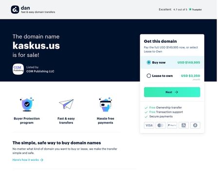 website thubmnail of Kaskus.us