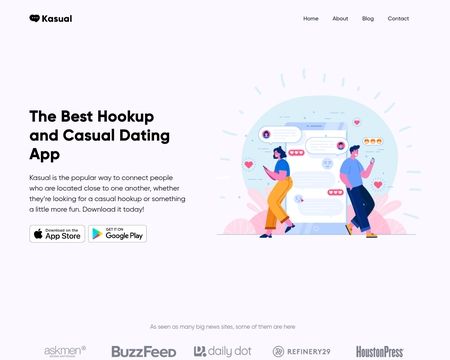 website thubmnail of Kasualapp