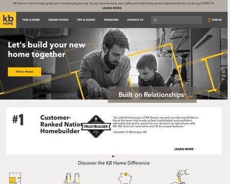 website thubmnail of KB Home