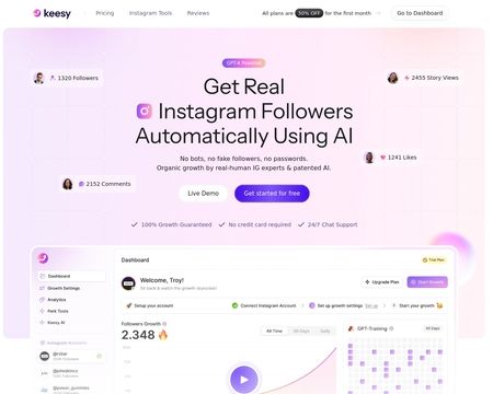 website thubmnail of Keesy