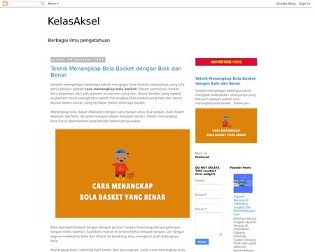 website thubmnail of Kelasaksel.blogspot