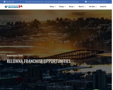 website thubmnail of Metropolitan Movers