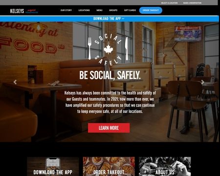 website thubmnail of Kelseysrestaurants