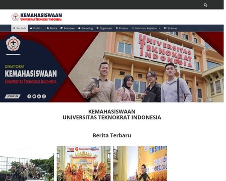 website thubmnail of Kemahasiswaan.teknokrat.ac.id