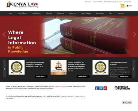 website thubmnail of Kenyalaw.org