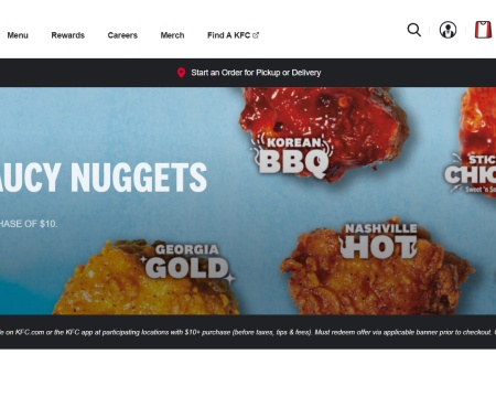website thubmnail of KFC
