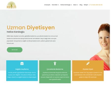 website thubmnail of Kibem.com.tr