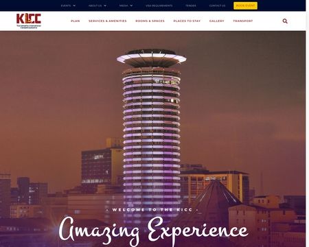 website thubmnail of Kicc Kenya