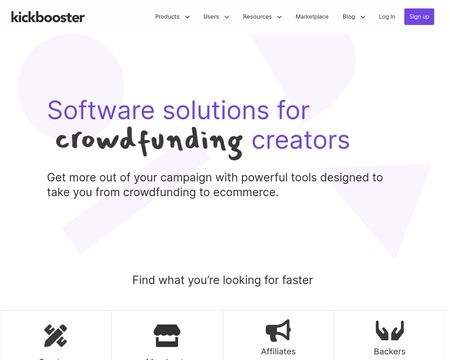 website thubmnail of Kickbooster.me