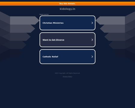 website thubmnail of Kidology.in