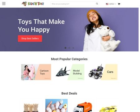 website thubmnail of Kids "N" Toyz