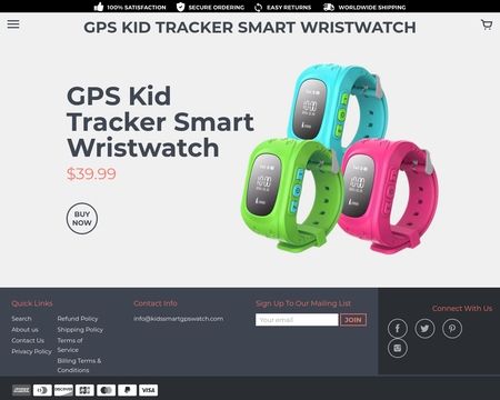 website thubmnail of KidsSmartGPSWatch