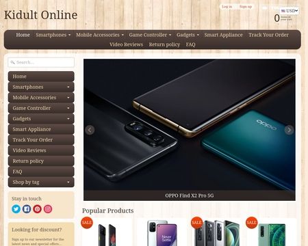 website thubmnail of Kidult-online