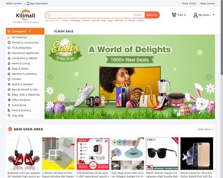 website thubmnail of Kilimall