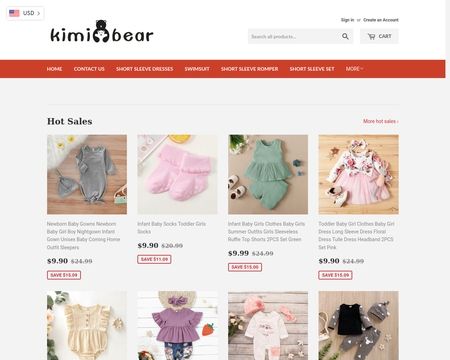 website thubmnail of Kimi Bear